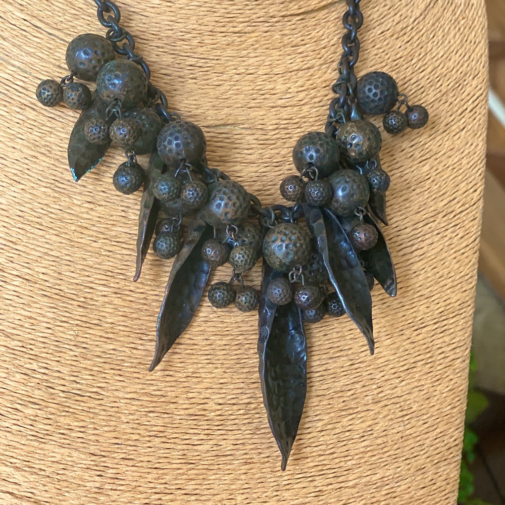 Awesome metalwork necklace!